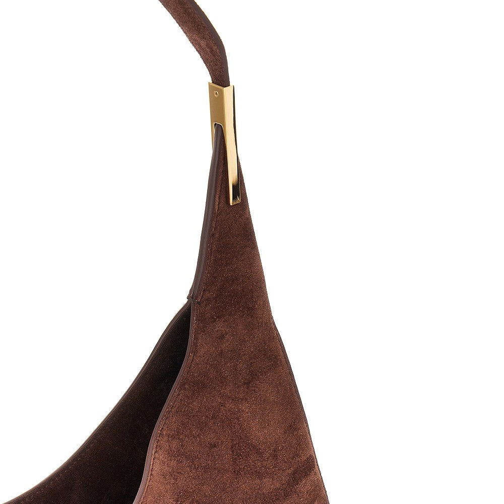 Suede leather 'Florence Hobo' bag