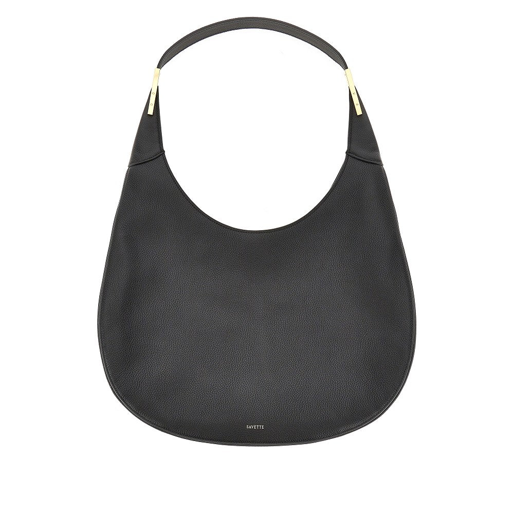 Borsa 'Florence Hobo' in pelle granata