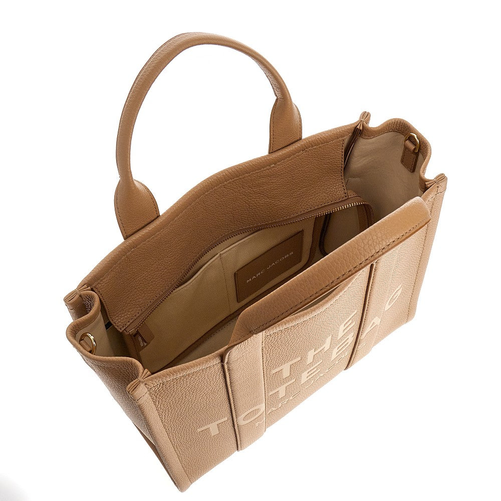 Tote bag media in pelle
