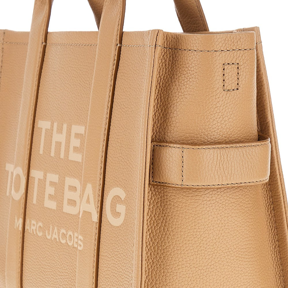 Tote bag media in pelle