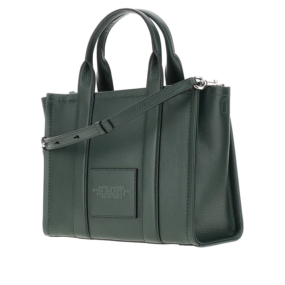 Tote bag media in pelle