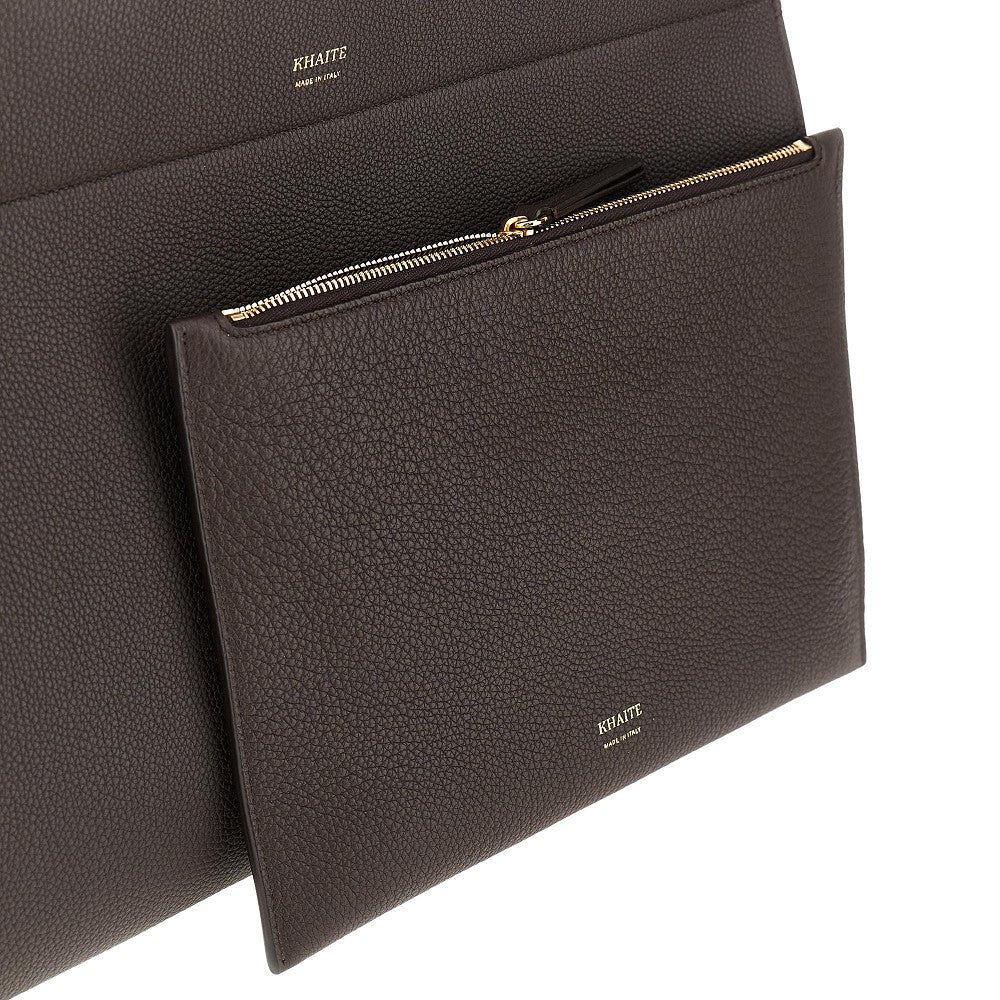 Borsa 'Crosby' in pelle martellata