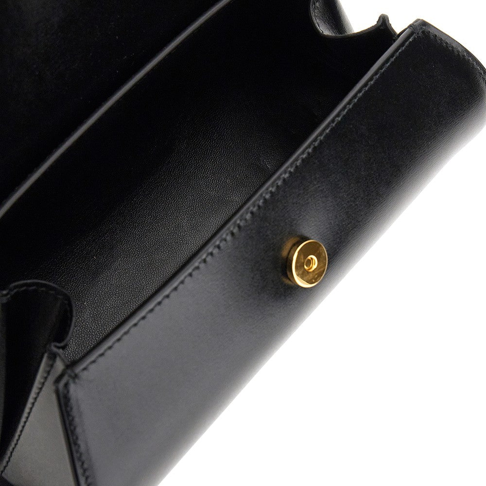 Leather mini 'Cannolo' bag