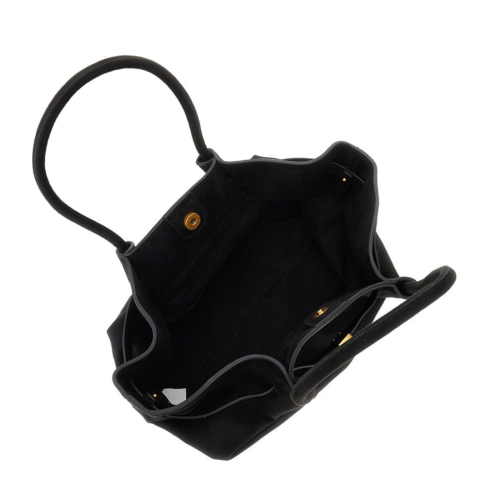 Faux suede medium 'Hana' bag