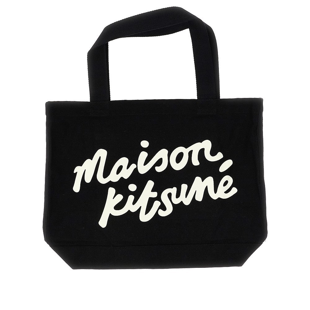 Tote bag in cotone Maison Kitsuné Handwriting