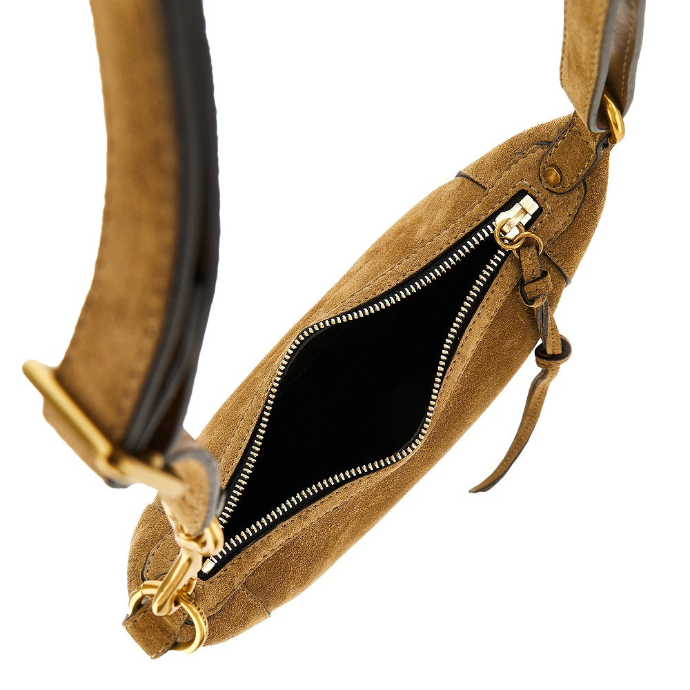 Borsa Oskan Moon in pelle scamosciata