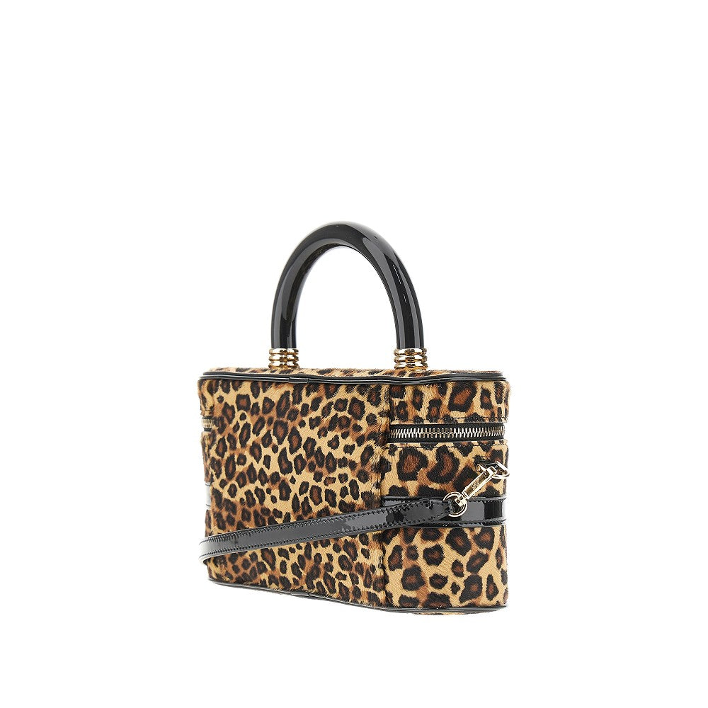 Calfhair mini 'Belle Vivier Vanity' bag