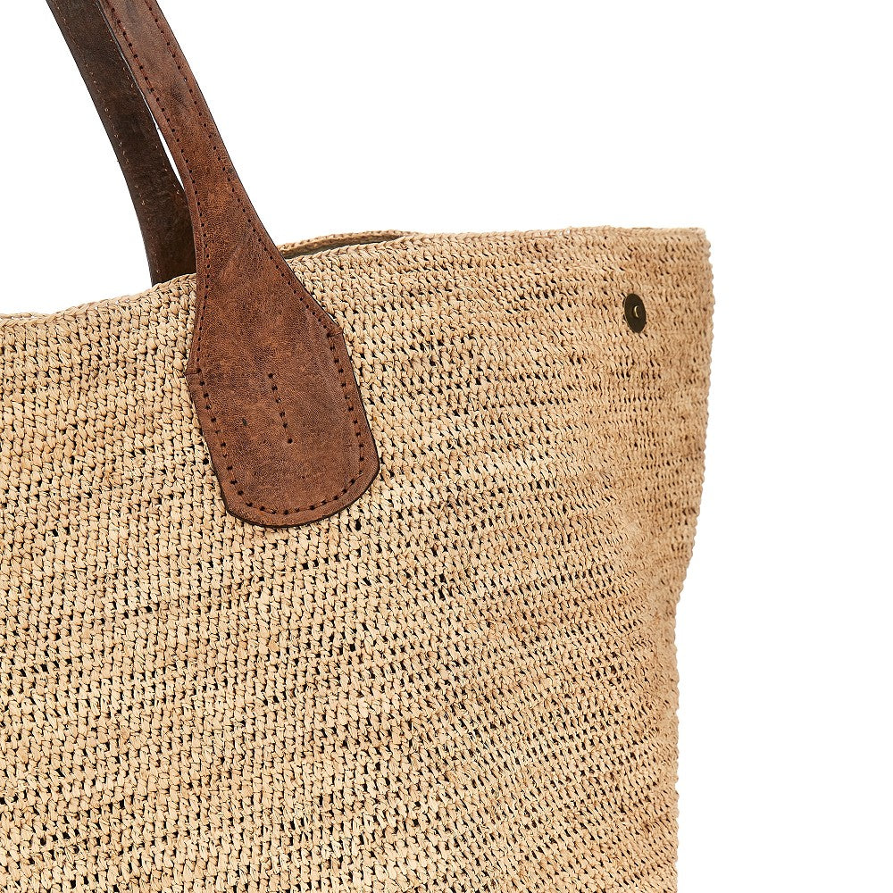 Shopping bag 'Rio' in rafia naturale