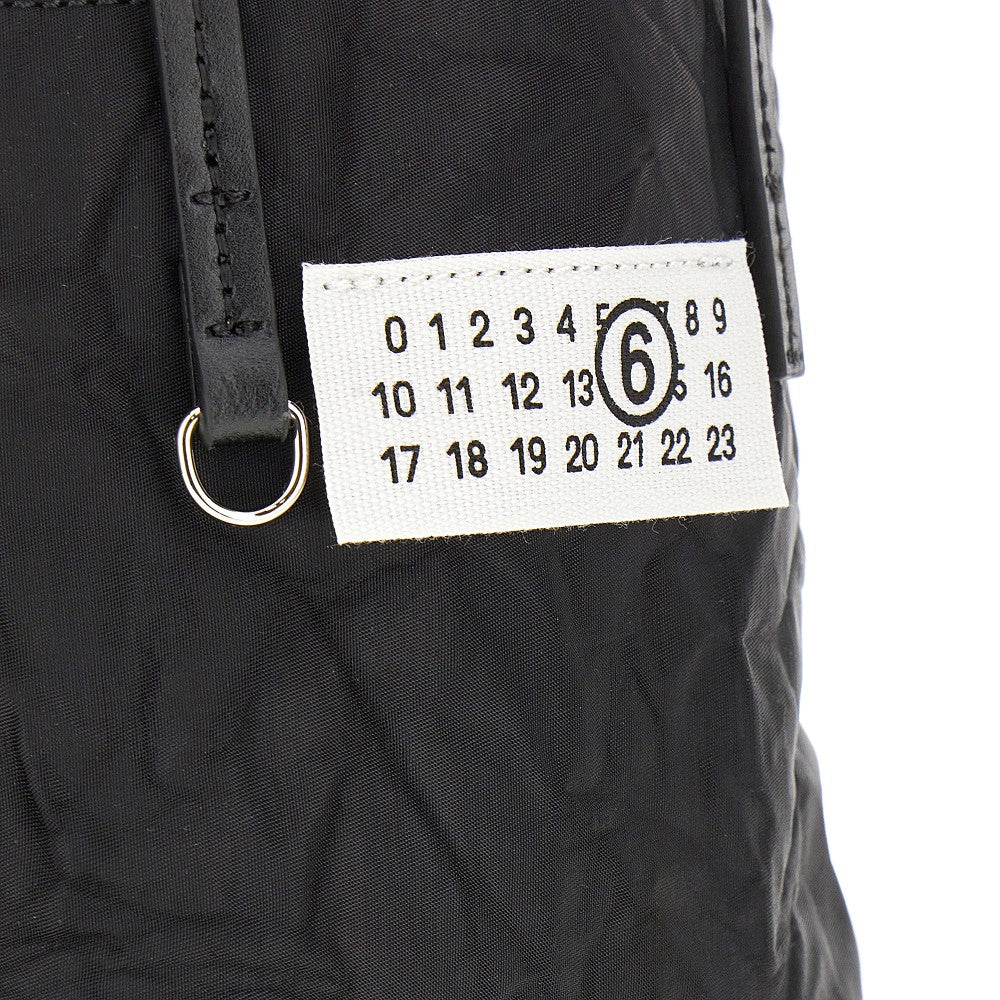'Numeric' mini nylon tote bag