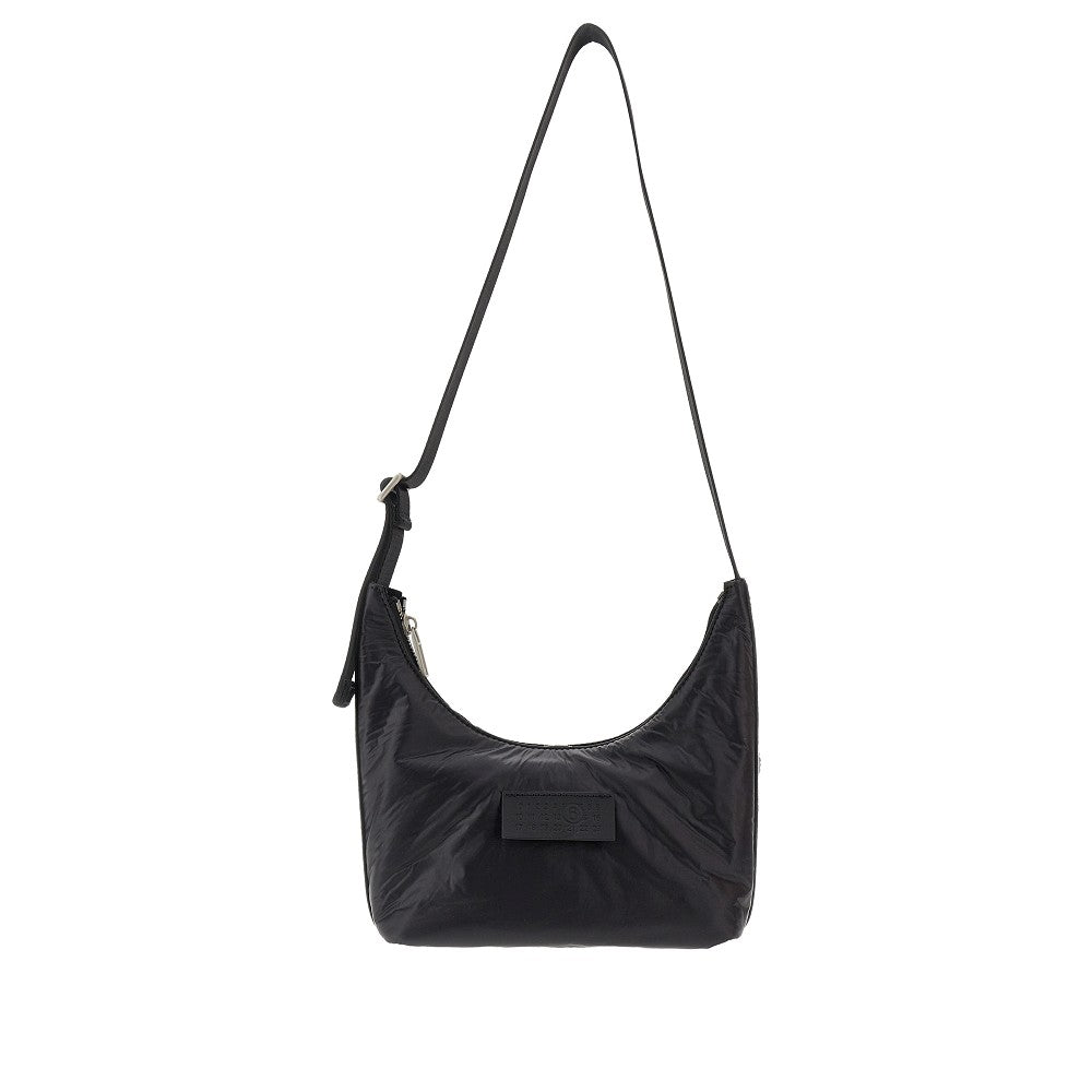Nylon crossbody hobo bag
