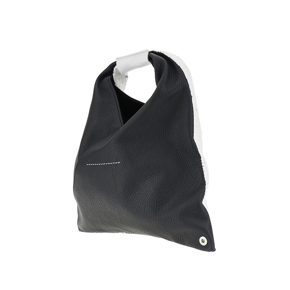 Borsa Japanese mini in pelle verniciata