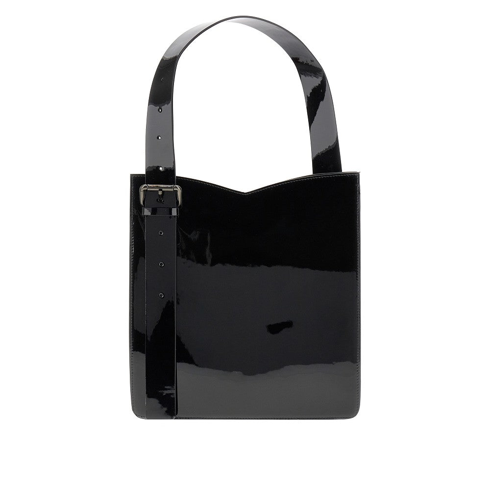 Tote bag 'Iron' in vernice