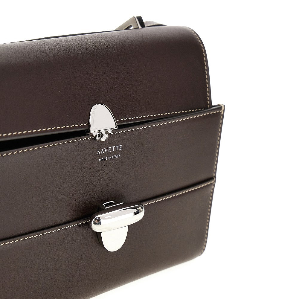 'Symmetry 19' leather bag