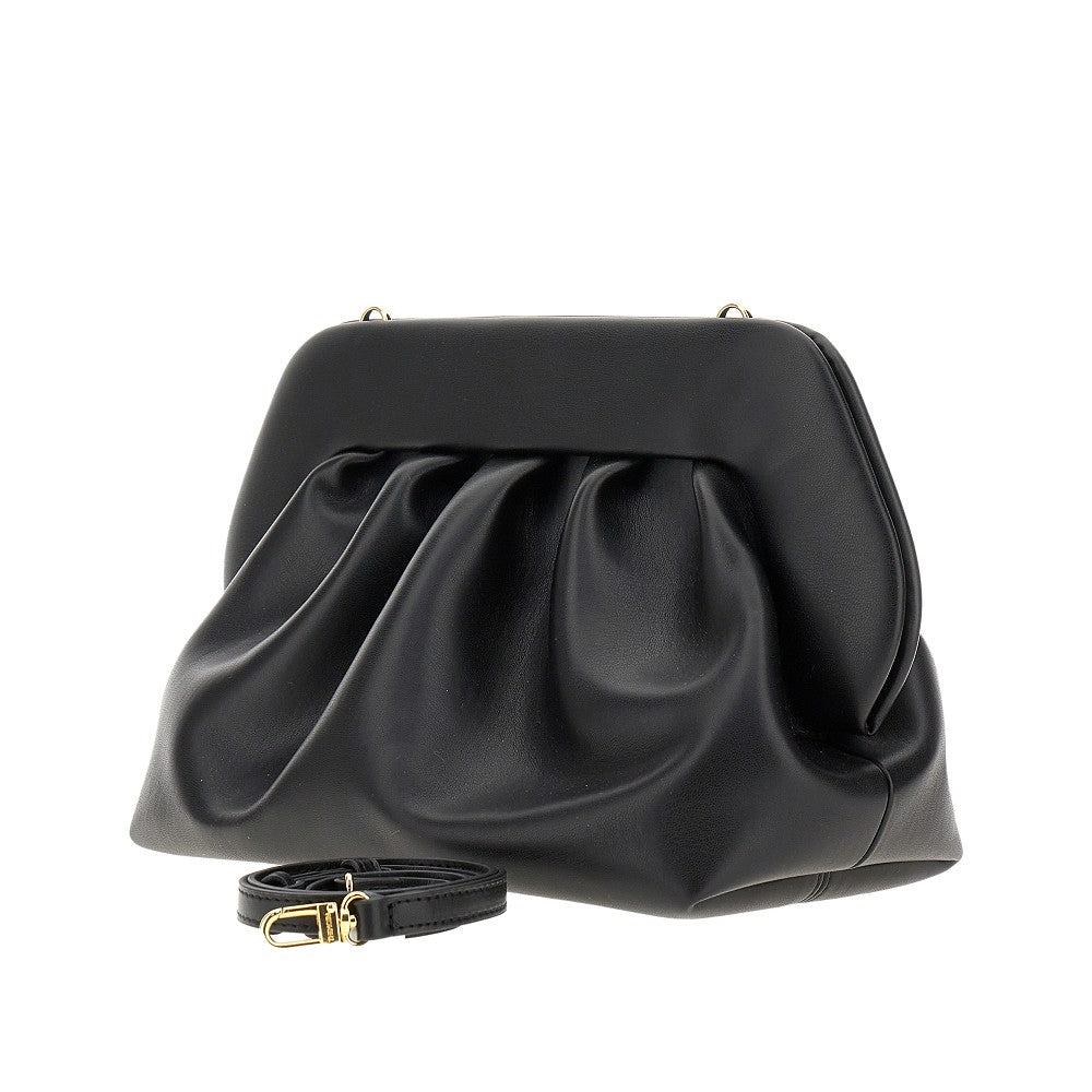 'Bios' vegan leather clutch