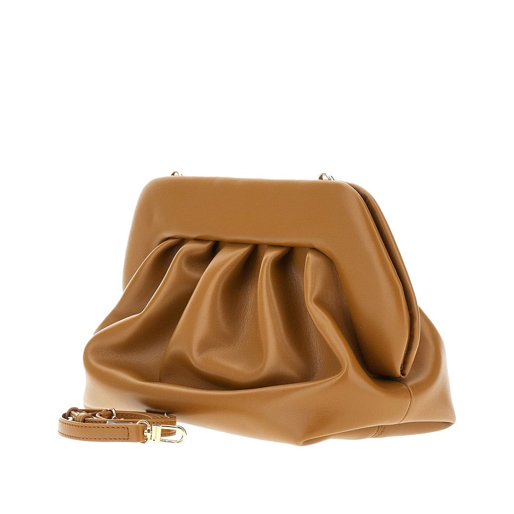 'Bios' vegan leather clutch