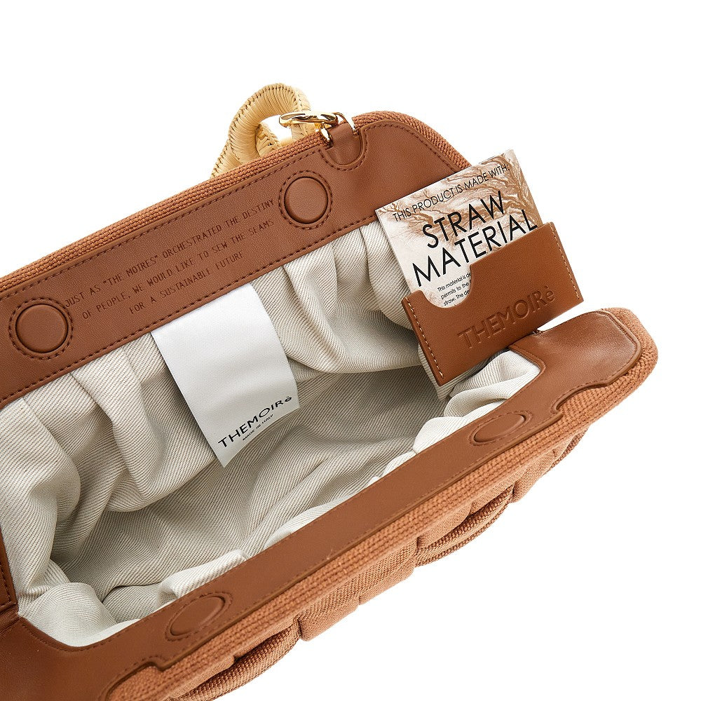 Synthetic straw 'Bios' clutch