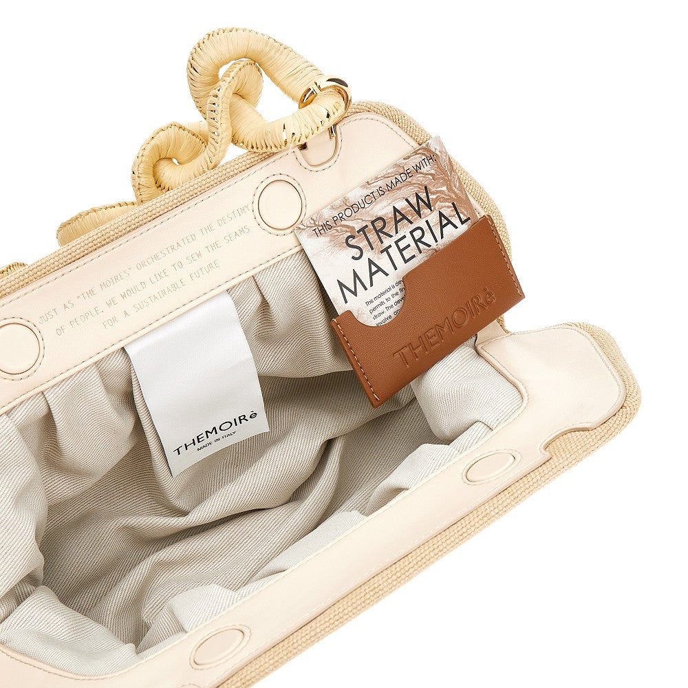 Synthetic straw 'Bios' clutch