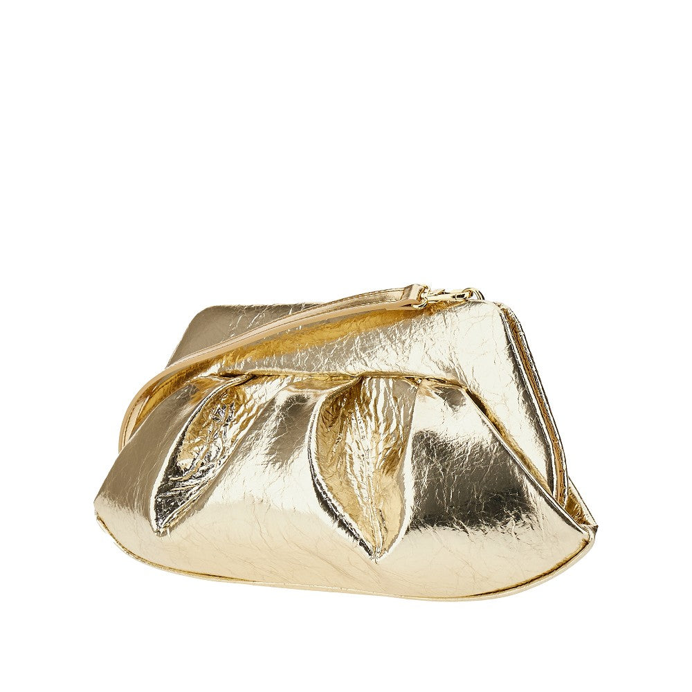 Clutch 'Emera' in pelle vegana metallizzata
