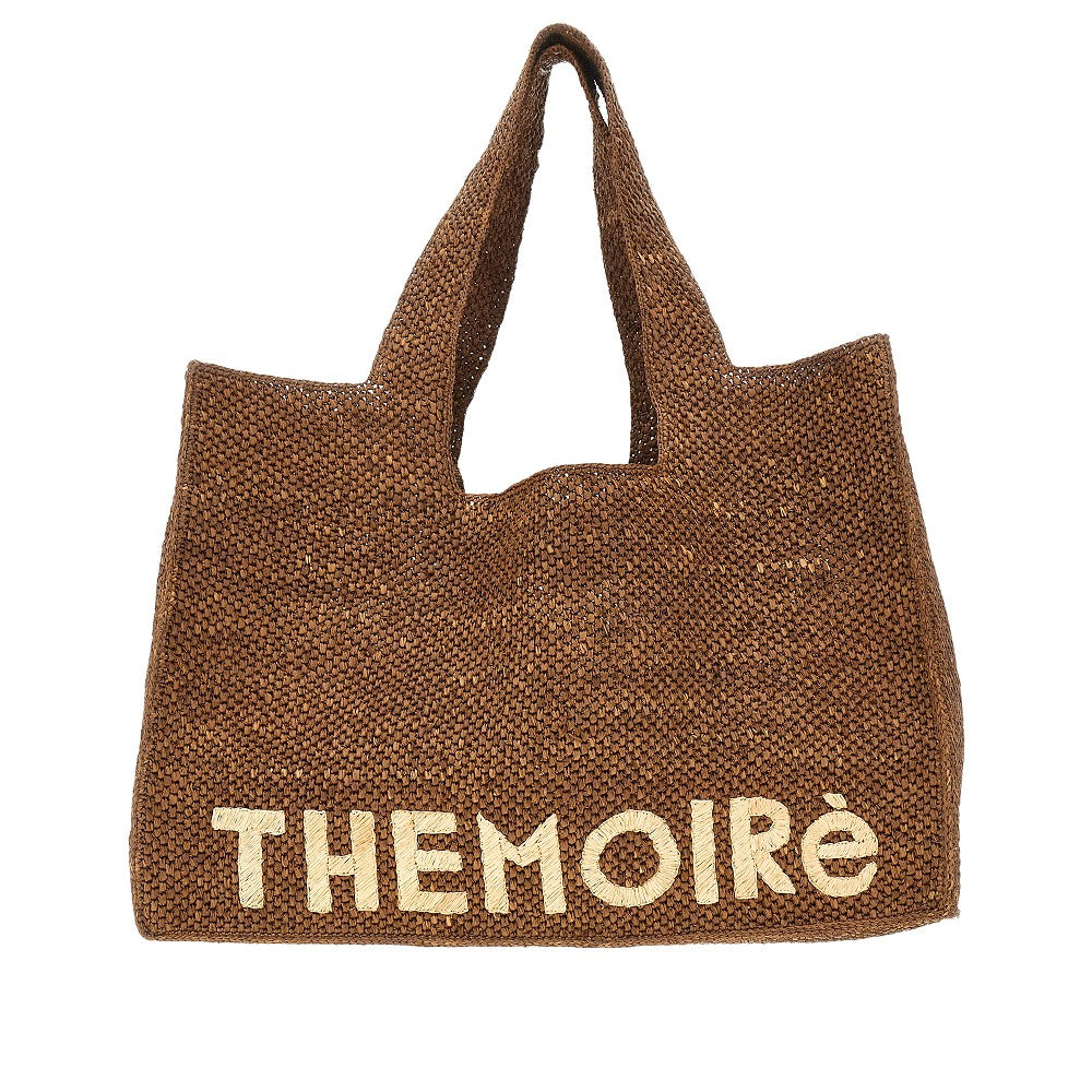 Maxi tote bag 'Morea' in rafia sintetica