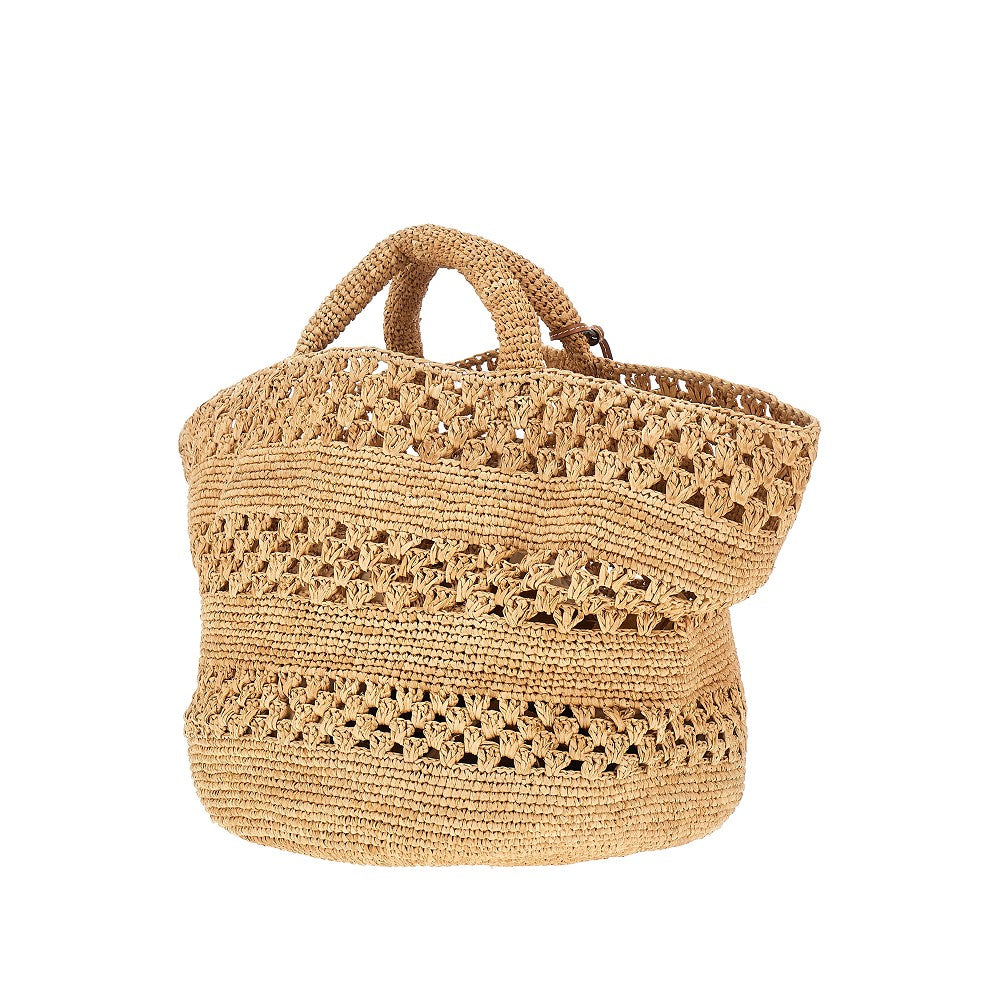Borsa Panier in rafia