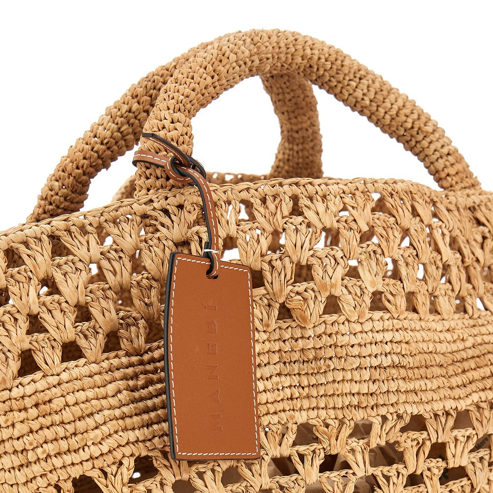 Borsa Panier in rafia