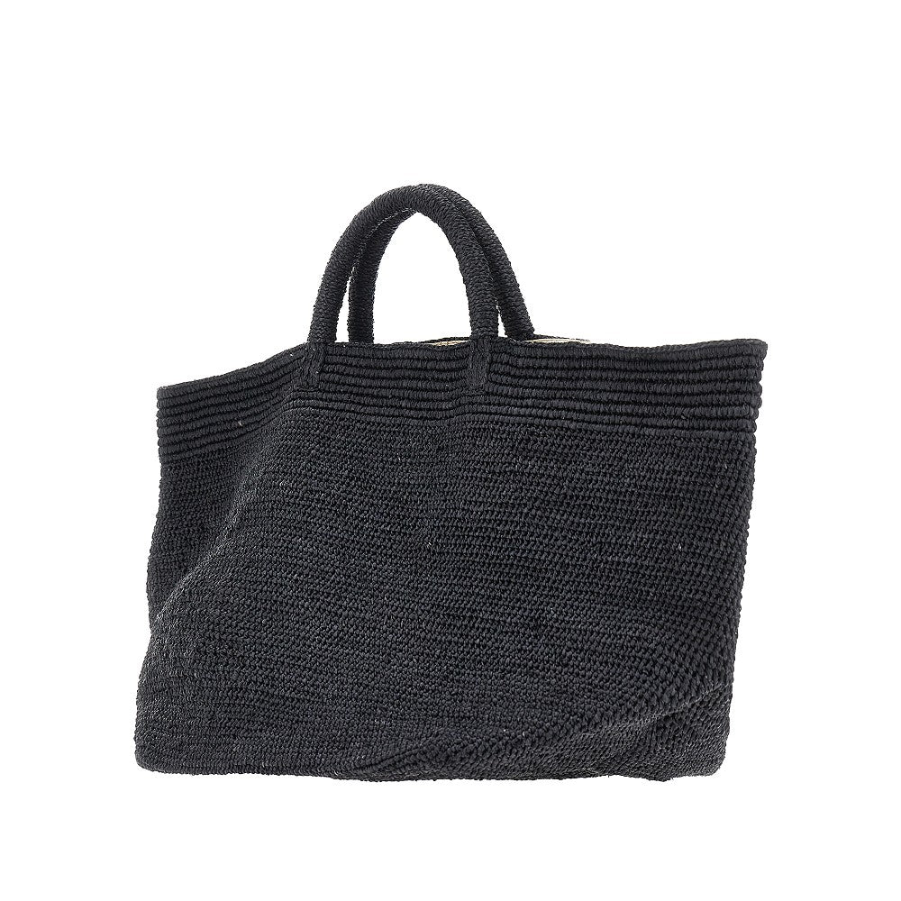Borsa 'Vanilla' in rafia naturale