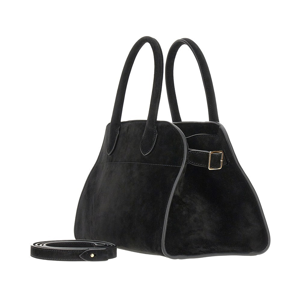 Suede leather 'Soft Margaux 10' bag