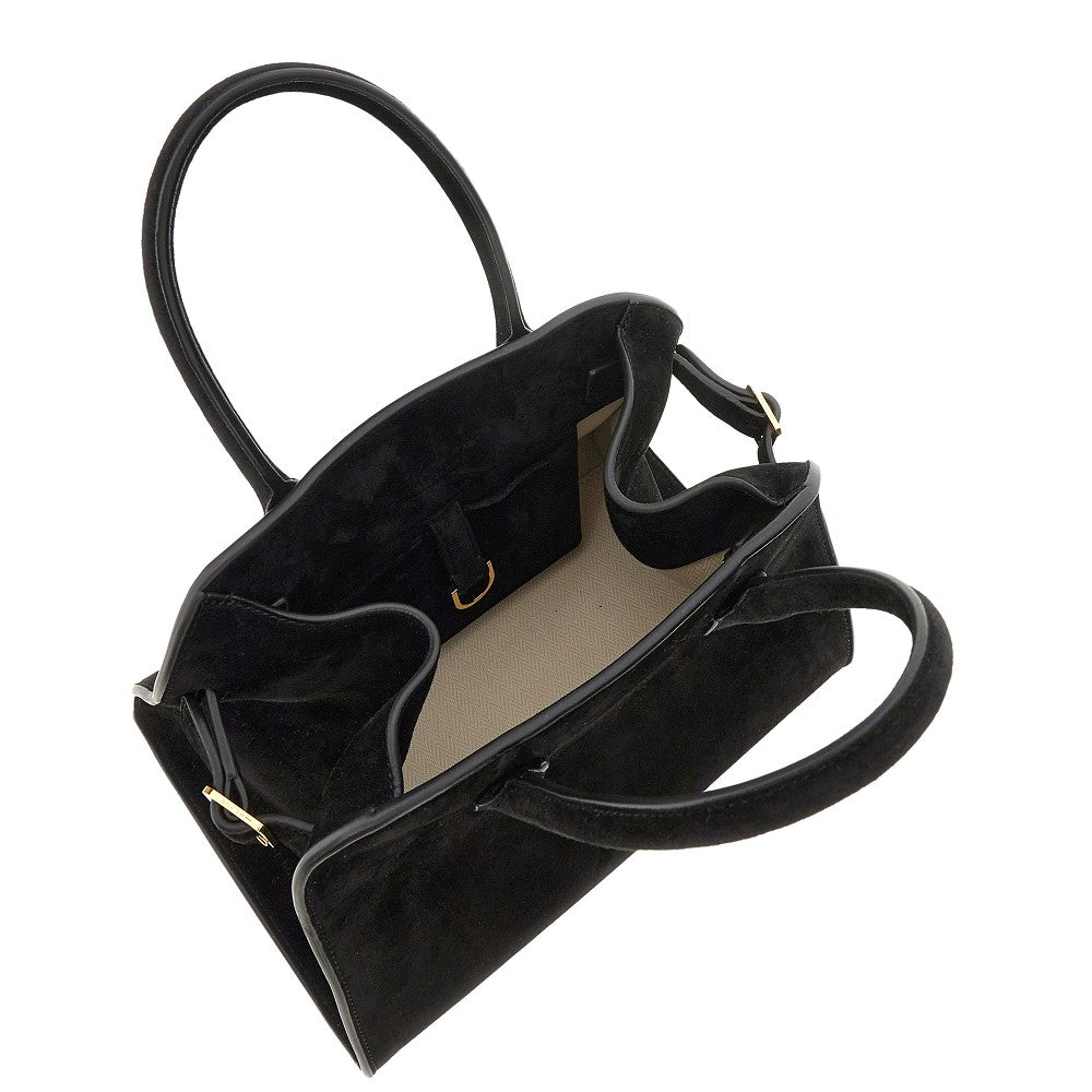 Suede leather 'Soft Margaux 10' bag
