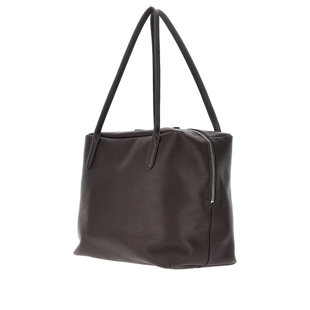 Borsa 'Henri' in pelle martellata
