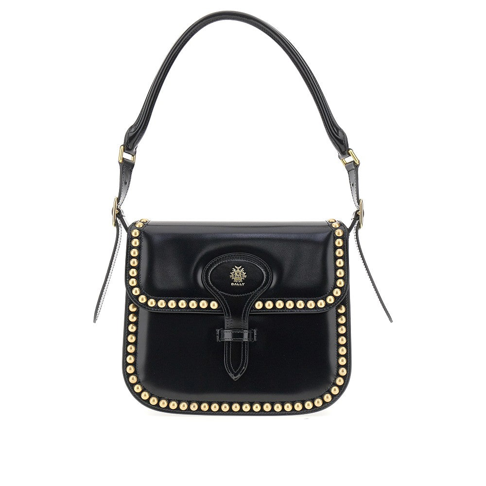 Borsa 'Beckett' in pelle con borchie