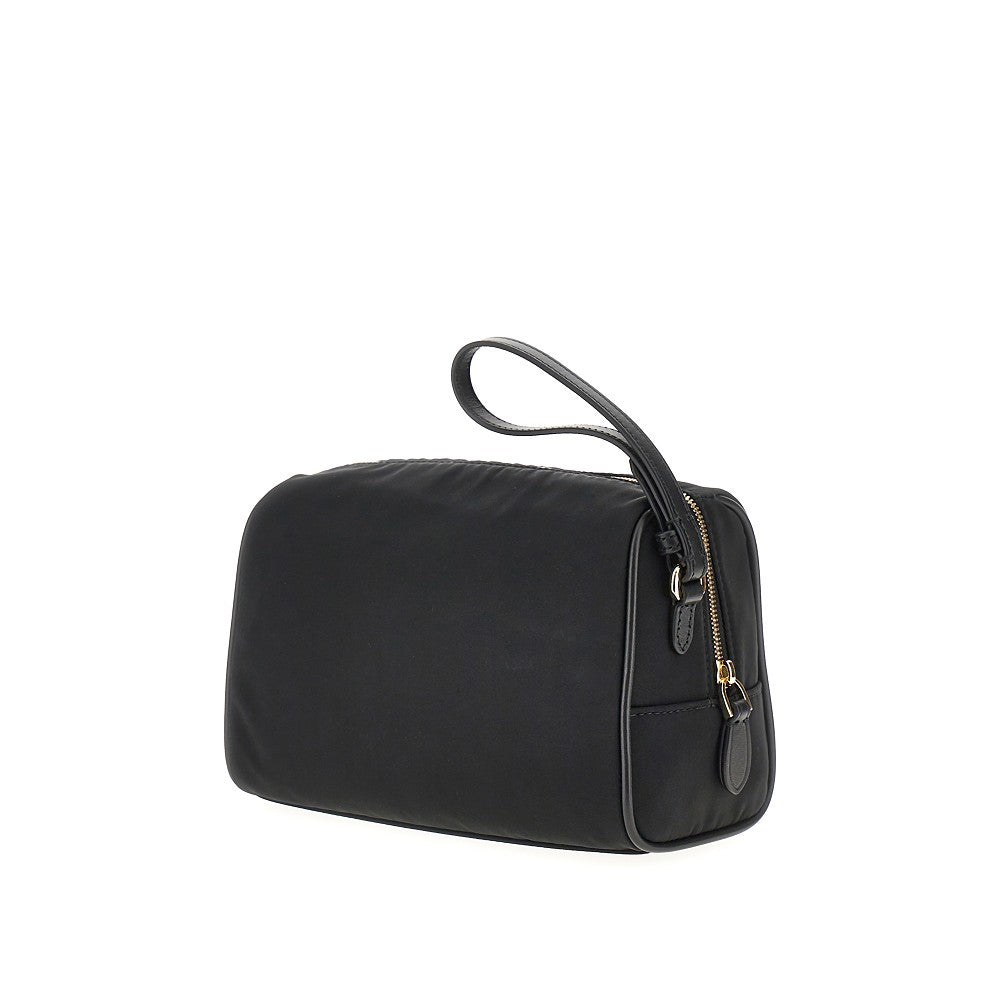 Nylon pouch with Bally Crest patch