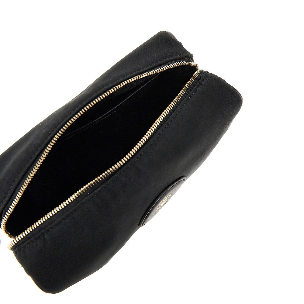 Nylon pouch with Bally Crest patch
