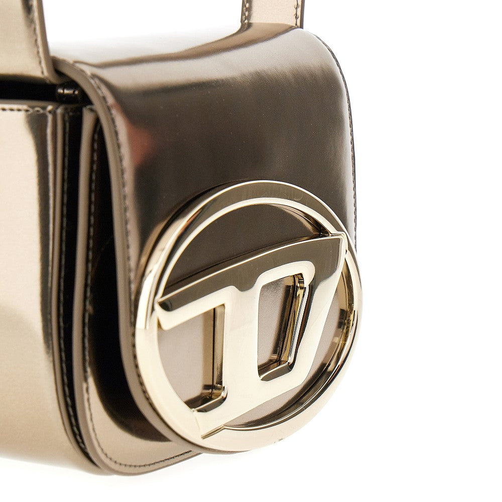 Mirrored leather 1DR shoulder bag