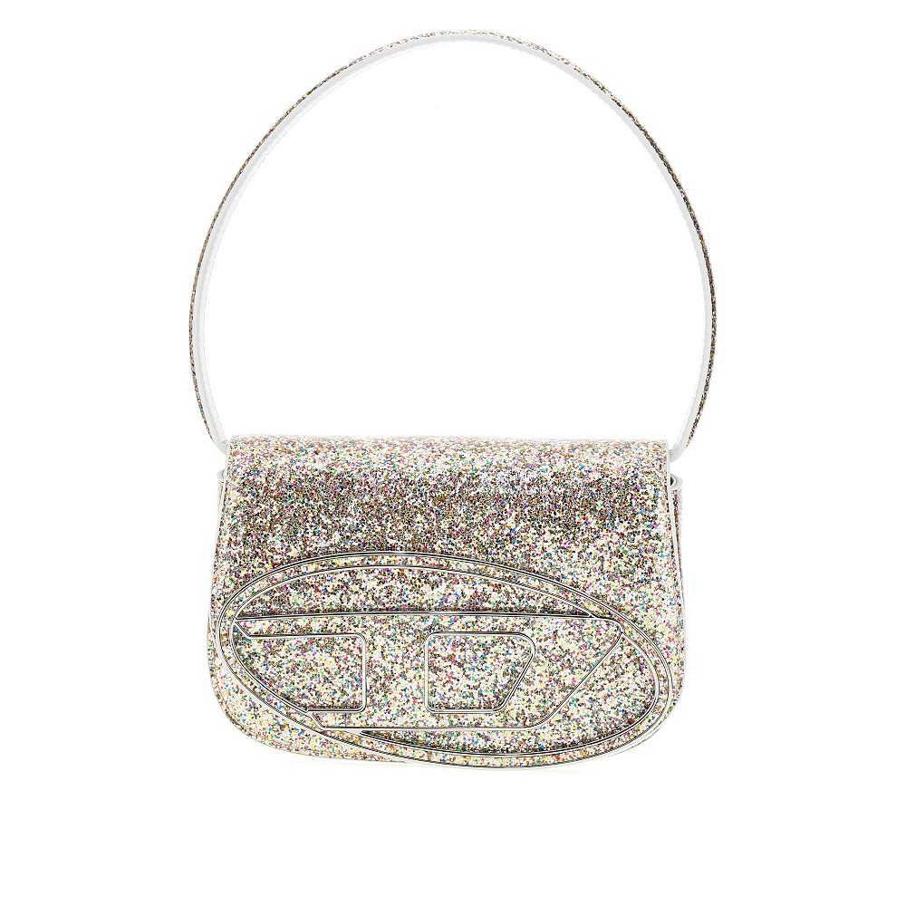 Borsa a spalla '1DR' glitterata