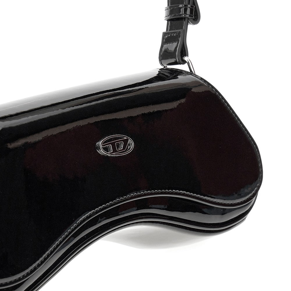 Glossy faux leather 'Play' bag
