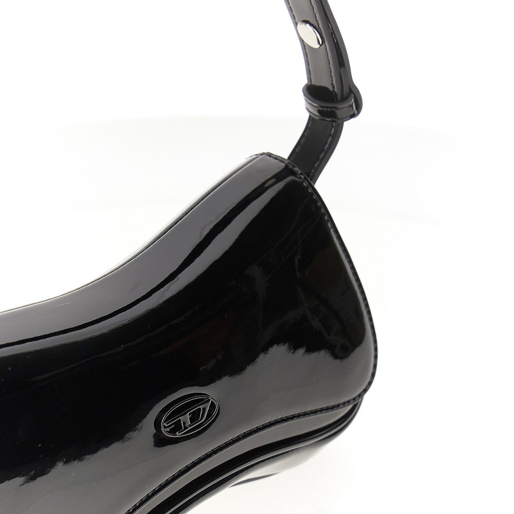 Glossy faux leather 'Play Clutch' bag