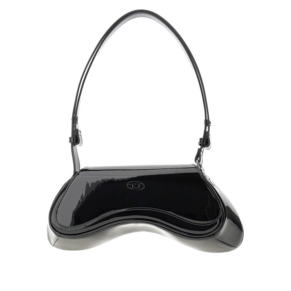 Glossy faux leather 'Play' bag