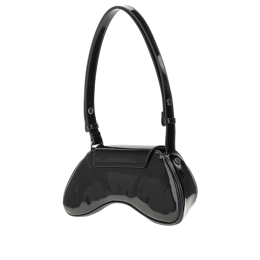 Glossy faux leather 'Play' bag