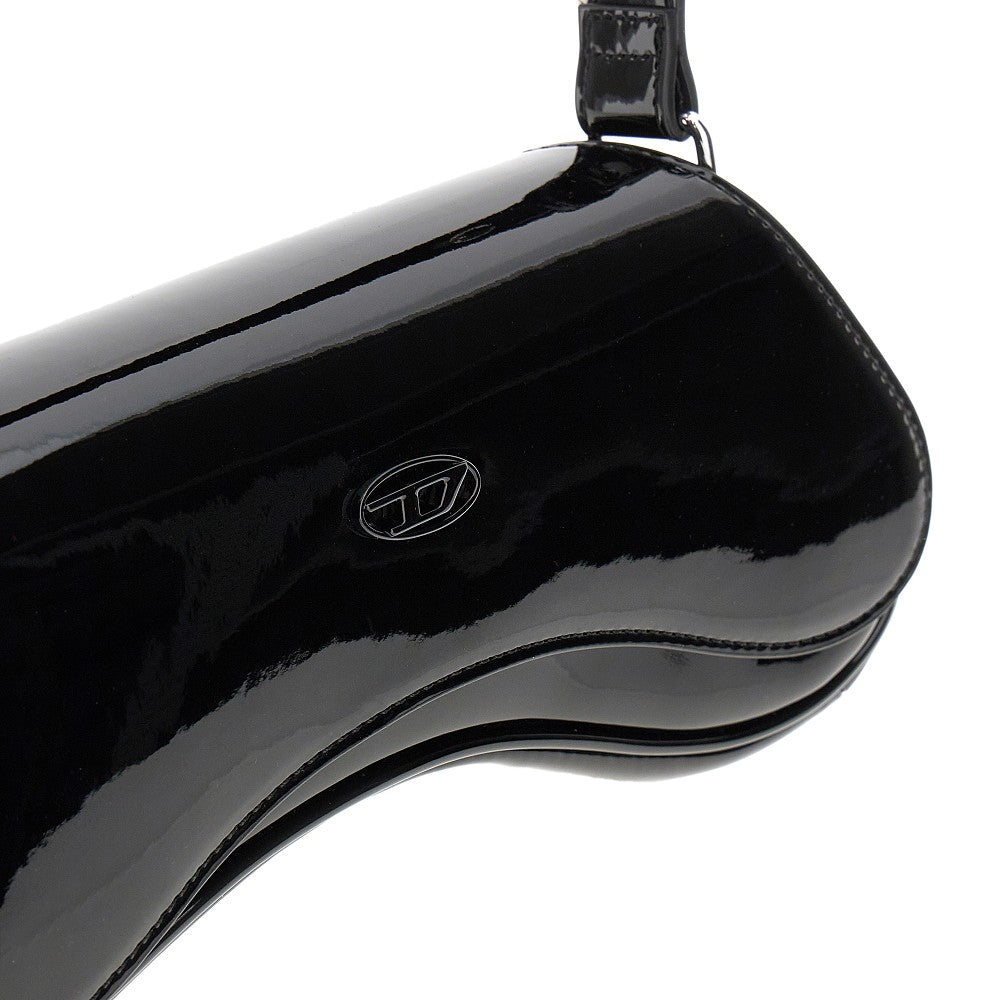 Glossy faux leather 'Play' bag