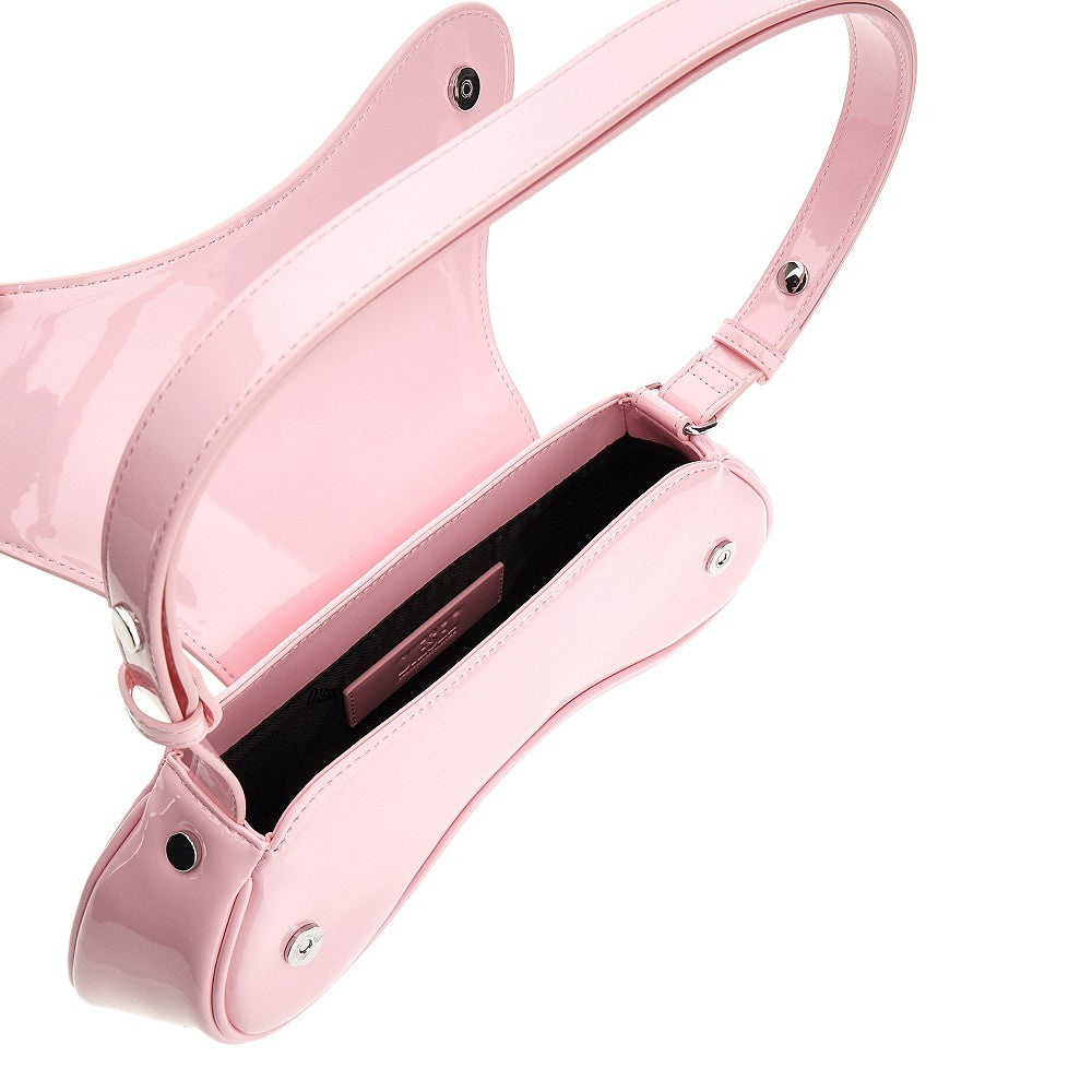 Glossy faux leather 'Play' bag