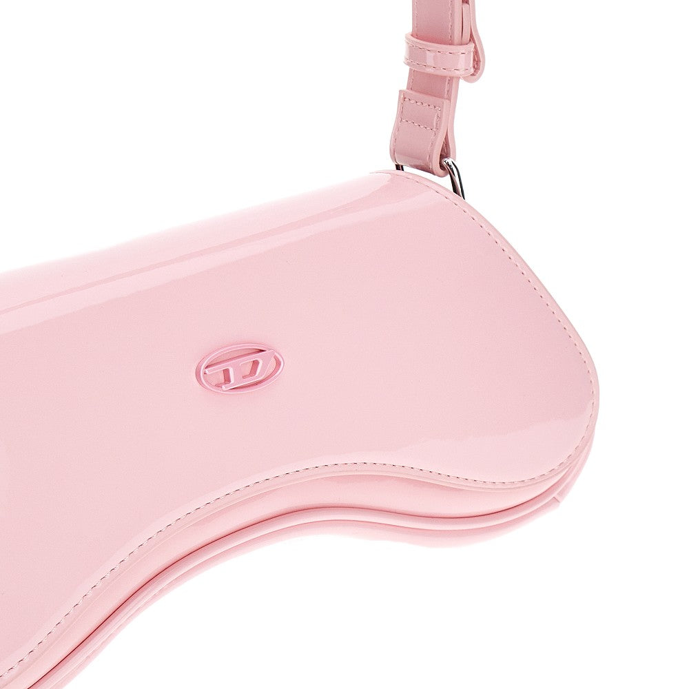 Glossy faux leather 'Play' bag