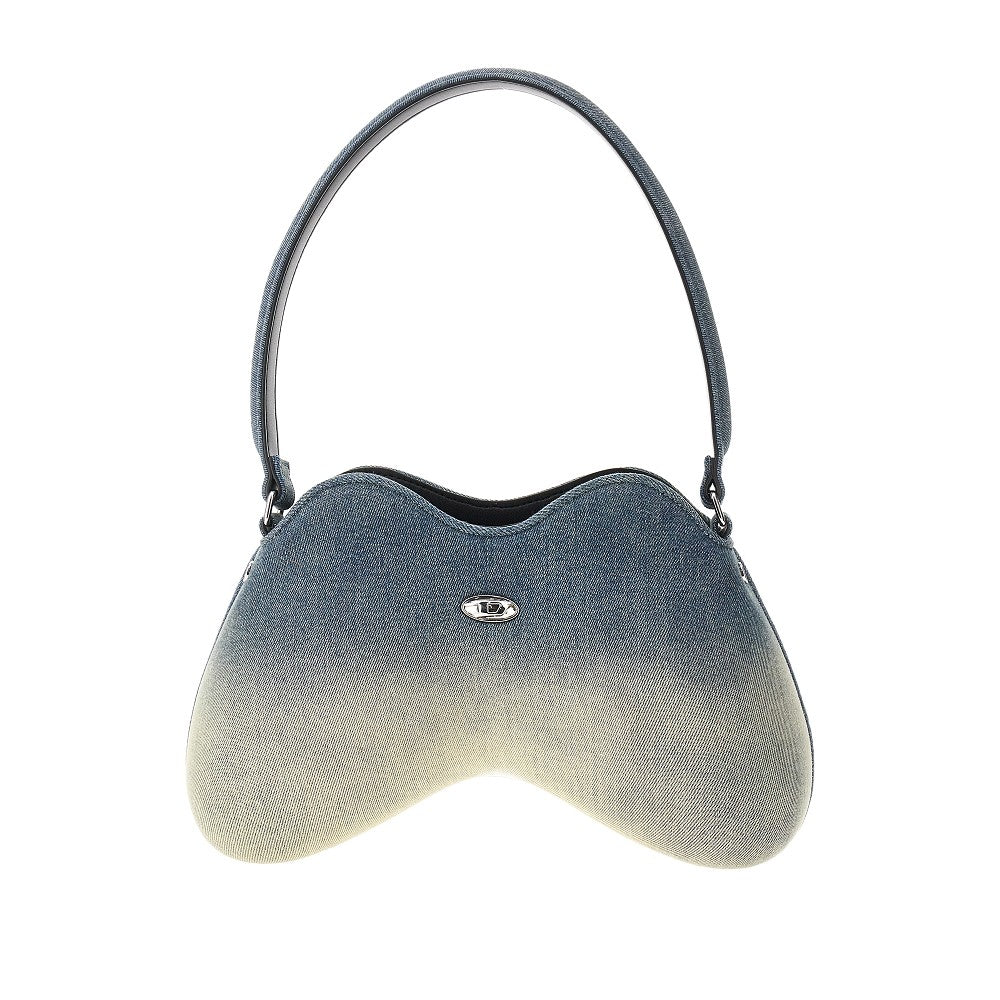 'Double-D' denim shoulder bag