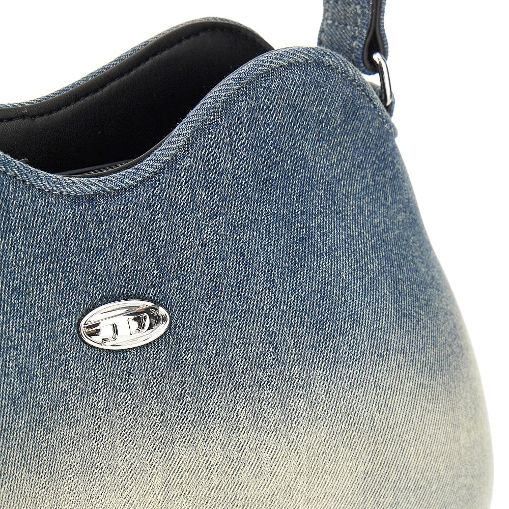 'Double-D' denim shoulder bag