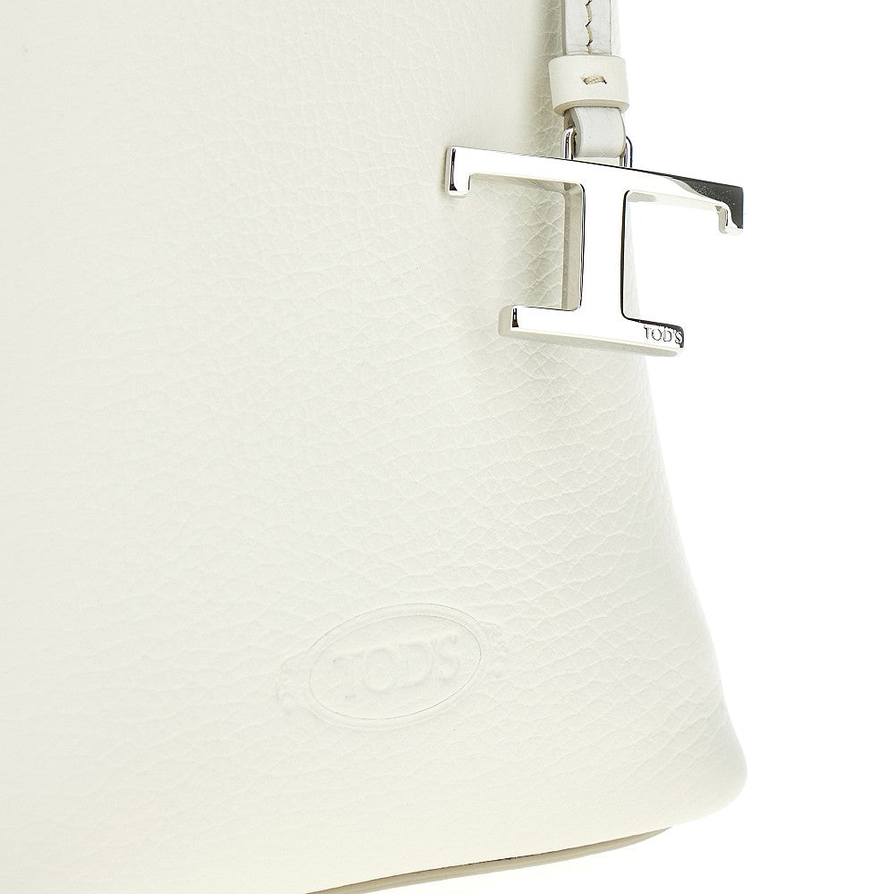 T Timeless charm leather micro bag