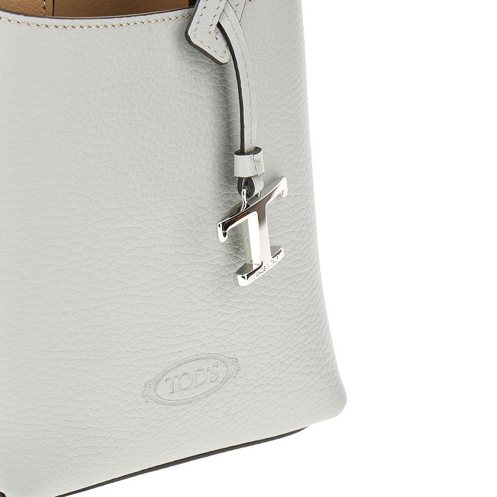 T Timeless charm leather micro bag