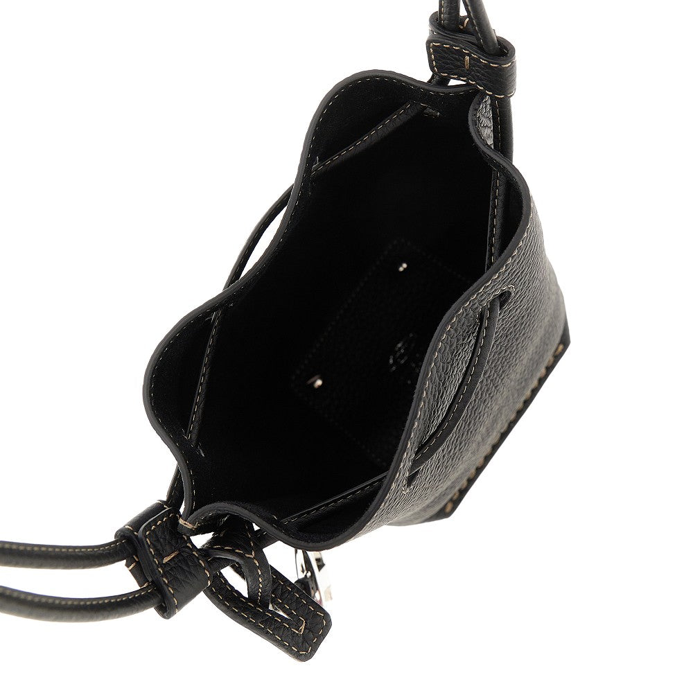 ハンドバッグ TOD'S BORSA A SECCHIELLO MEDIA IN PELLE MARTELLATA Tod's Micro secchiello in pelle martellata | XBWA0IK0000UCAM027