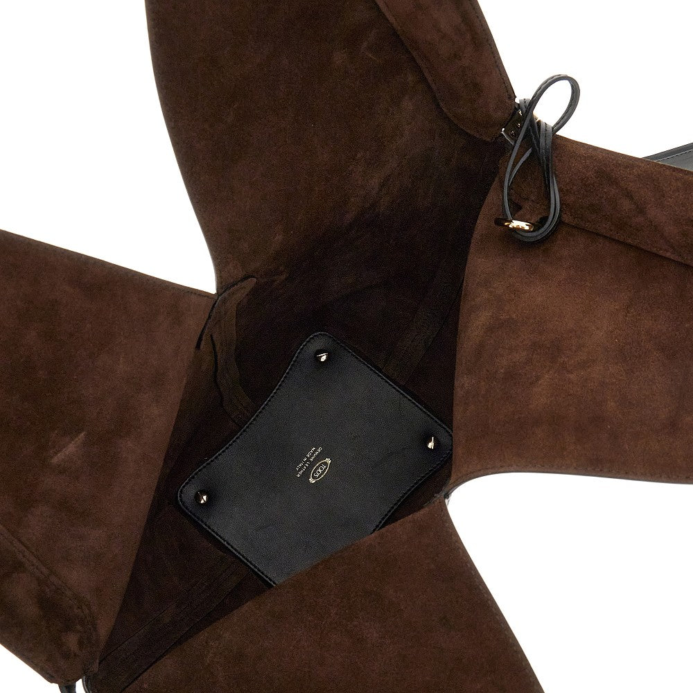 Leather small 'Tod's Di Bag Folio' bag