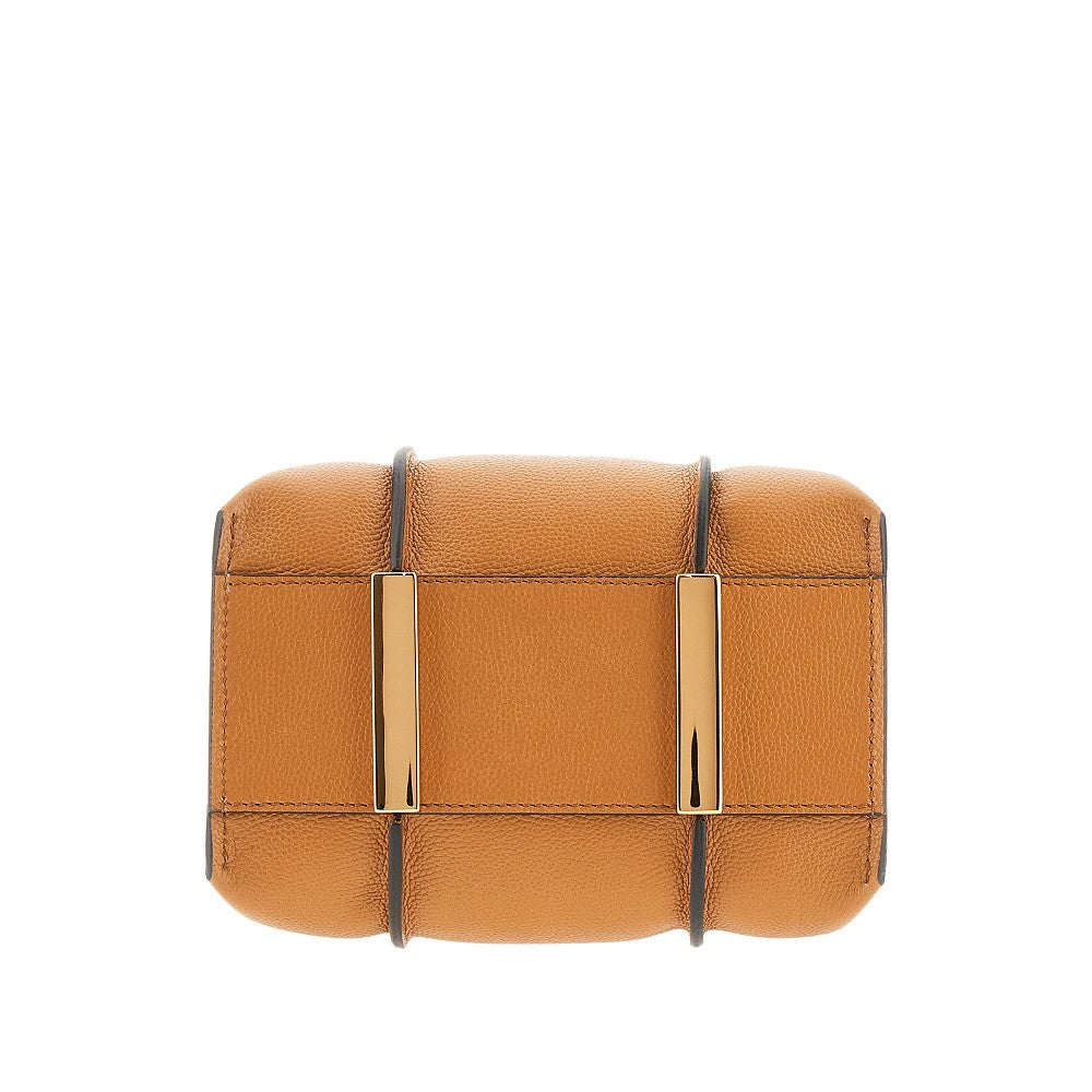 Grain leather micro T Timeless shopping bag