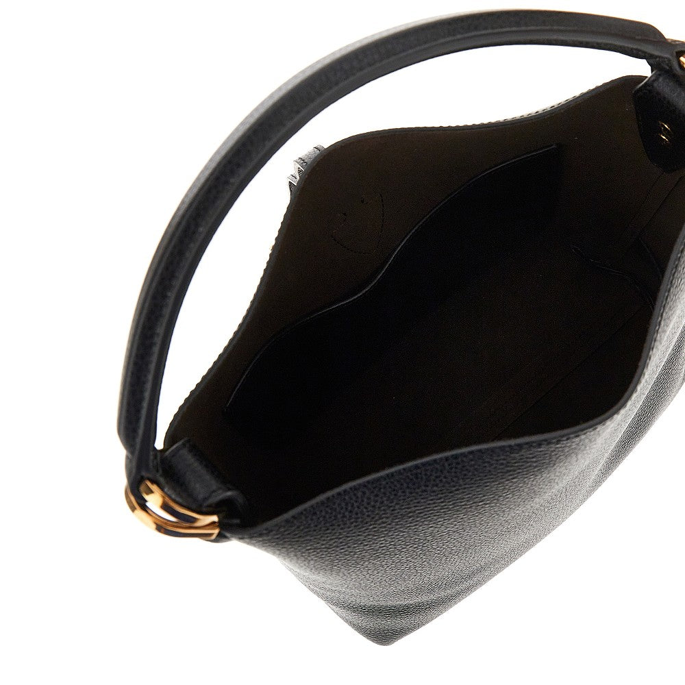 Leather mini 'T Timeless' bucket bag