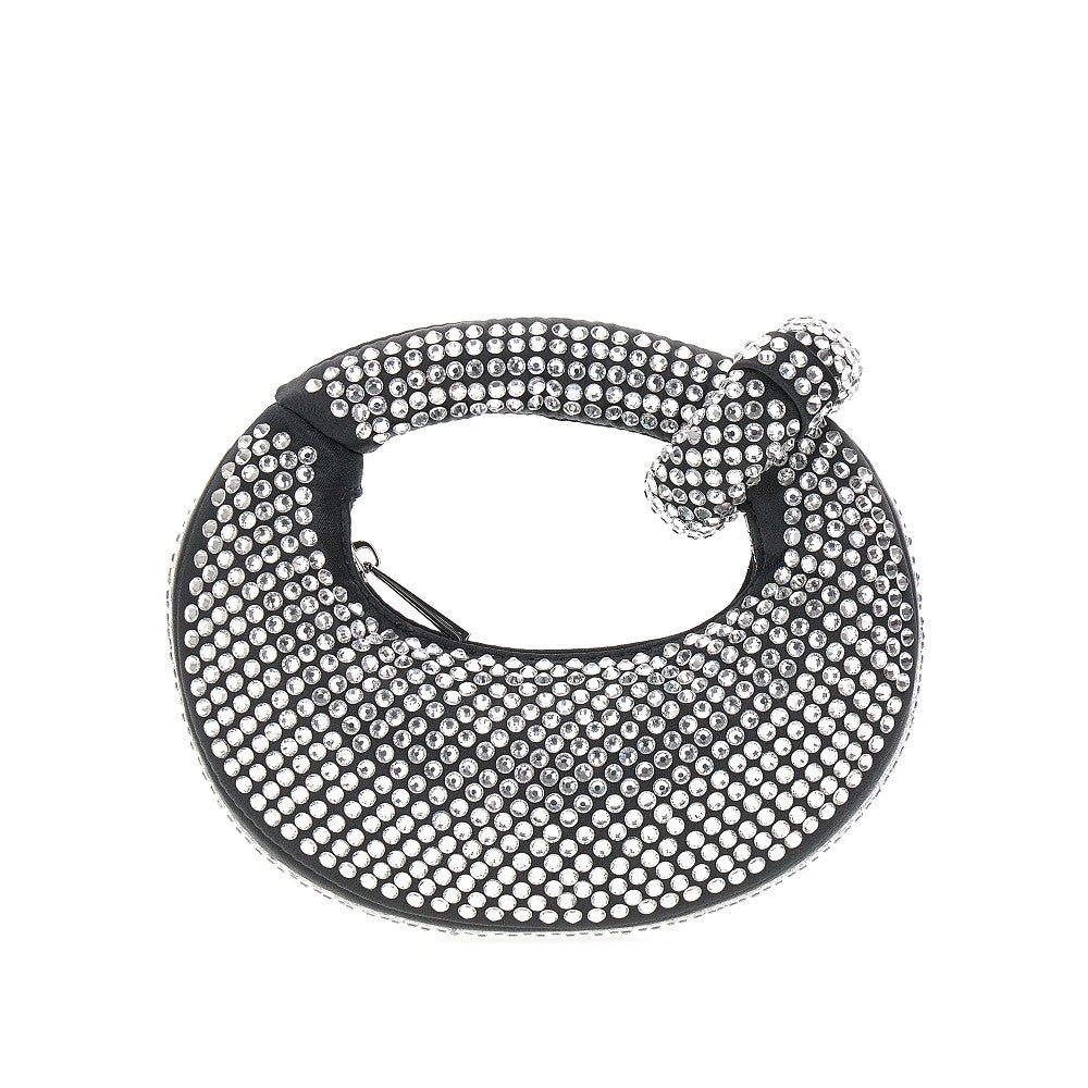 'Abacus' mini bag with rhinestones
